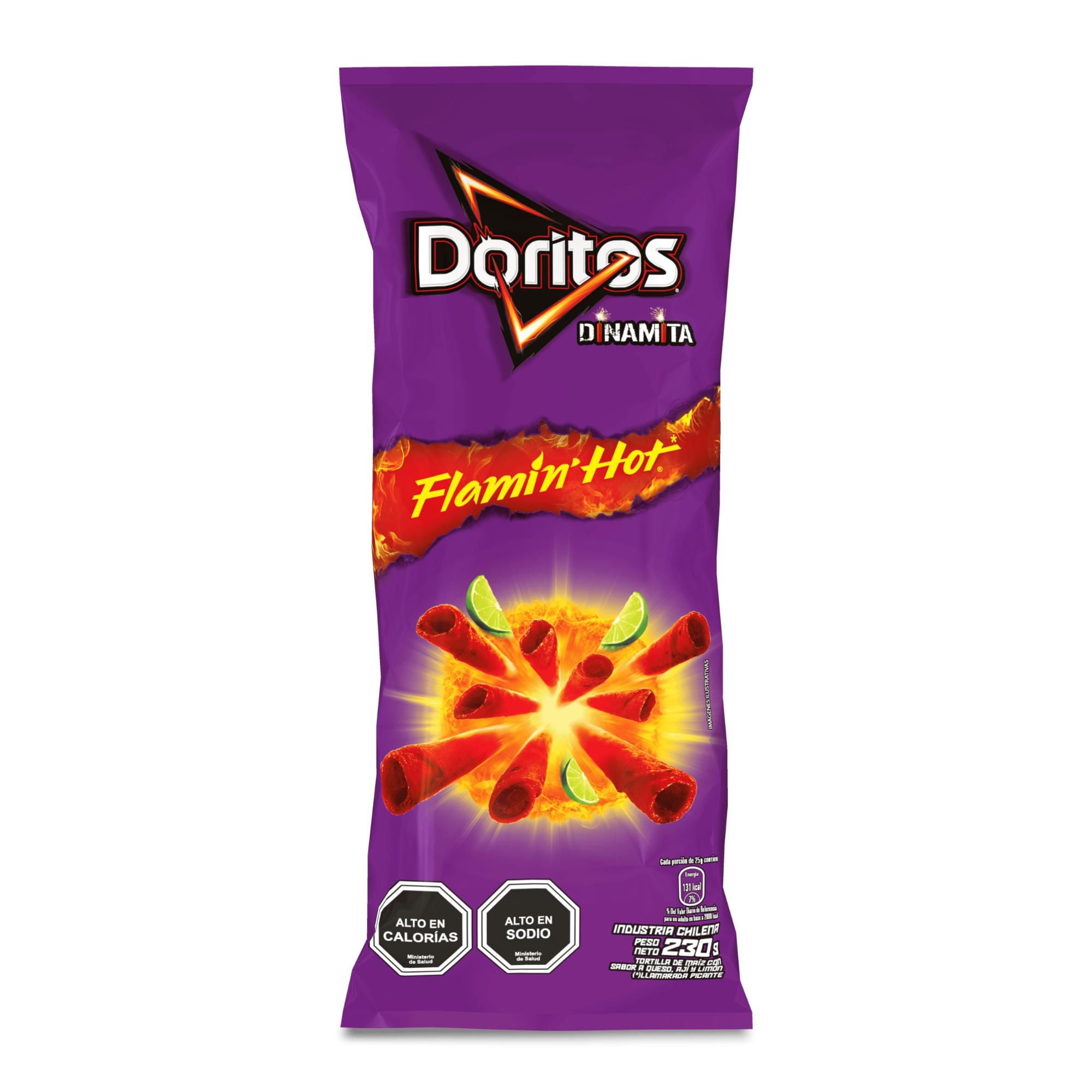 Tortilla Maíz Dinamita Flamin' Hot 230 g Doritos