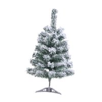 Bothyi - Árbol De Navidad Artificial Con Copos De Nieve Para Oficina, Tienda, Restaurante, 60 Cm