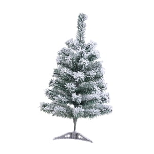 Bothyi - Árbol De Navidad Artificial Con Copos De Nieve Para Oficina, Tienda, Restaurante, 60 Cm