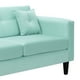 thumbnail image 4 of Sofa New Retro 3c Felpa 00 Verde Agua, 4 of 6