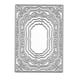 thumbnail image 2 of Matrices De Corte De Metal 12 5 X 8 8 Cm Marco Floral, 2 of 7