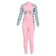 thumbnail image 3 of Trajes De Neopreno Para Niños Protección UV Cuerpo Completo Traje De Baño De Verano De Una Pieza Rosa M, 3 of 5