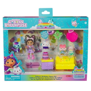 Set Figuras La Casa De Muñecas De Gabby Cumpleaños De Cakey