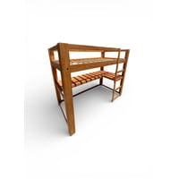 Myr - Cama Alta Con Escritorio En L 1 Plaza (Long)