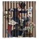 thumbnail image 1 of Cortina de ducha de Joker de Black Butler, juego de cortina de baño con ganchos, tamaño 66 x 72 pulgadas, 1 of 3
