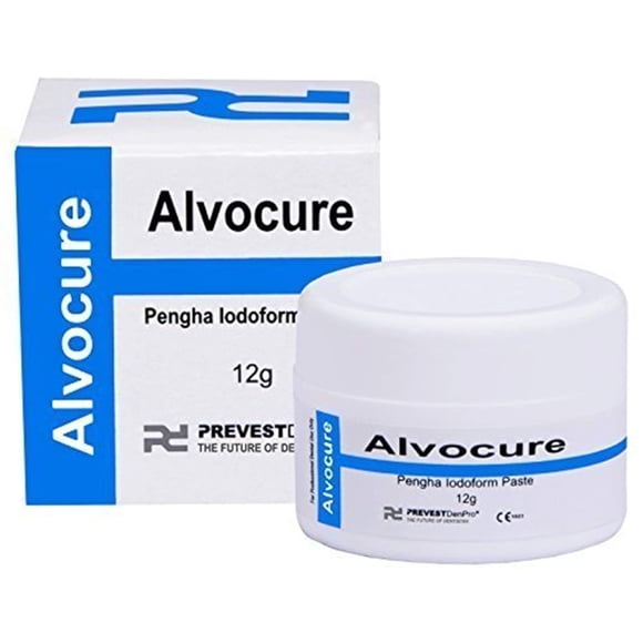 Pasta de alveolitis seca Alvocure, tratamiento dental, paquete en tarros de 12 g