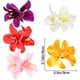 thumbnail image 3 of Horquilla de flores bohemias, pinza para el pelo con flores tropicales artificiales para vacaciones en la playa, accesorio para el cabello de novia, horquilla de orquídea con flor de hibisco hawaiana, 3 of 7