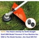 thumbnail image 2 of 1pc SRM-225 Trimmer Mower Head Fit For Echo Speed Feed SRM 225 SRM-225 2620 Mower, 2 of 2