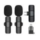 thumbnail image 2 of Pack 2 Micrófonos Inalámbricos 360° Tipo C y iPhone 20m, 2 of 8