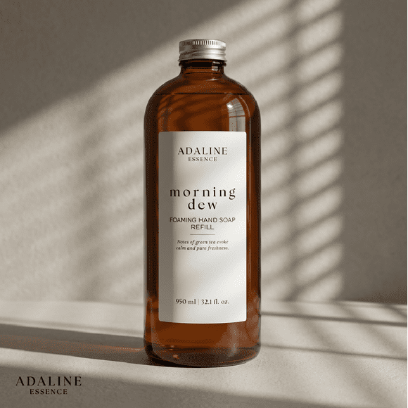 Jabón Espuma Recarga Morning Dew Adaline Essence 950 ml