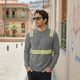 thumbnail image 1 of Polera Híbrida Reflectante Manga Larga Alta Visibilidad UPF Gris, 1 of 8