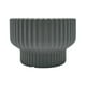 thumbnail image 2 of Macetero Maceta De Ceramica Estilo Copon Gris Mate M, 2 of 7