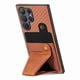 thumbnail image 5 of Funda Resistente para Samsung Galaxy S24 Ultra con Tarjetero y Soporte, Diseño Magnético Marrón, 5 of 5