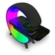 thumbnail image 3 of Parlante 5 En 1 Cargador Luz Rgb Con Reloj Y Alarma Negro, 3 of 6