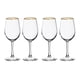 thumbnail image 3 of Set 4 Copas Borde Dorado Para Vino 320mL Allegra, 3 of 3