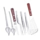 thumbnail image 3 of 6 Piezas Pinzas Cocina Juego Utensilios Precisión Decoración Acero Inoxidable Herramientas Pastelería Adecuado para Chefs Repostería Presentación de P 7 piezas, 3 of 5