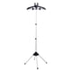 thumbnail image 1 of Colgador de ropa para planchar a , colgador para máquina de planchar, altura ajustable, accesorios fáciles de usar, estante vaporizador de ropa negro, 1 of 4