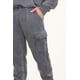 thumbnail image 2 of Pantalon Jogger Cargo Franela Gris Wi4702, 2 of 3