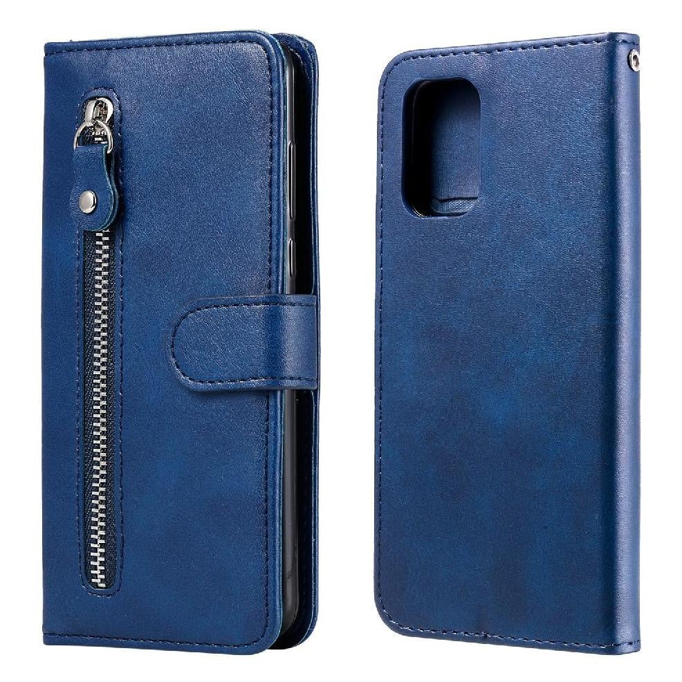 Gangxun - Funda Con Cremallera Para Xiaomi Redmi Note 10s, Carcasa Cartera De Cuero Pu Con Soporte Y Tarjetero