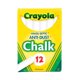 thumbnail image 2 of Tiza Crayola Anti‑Polvo Blanca 12 unidades, 2 of 9
