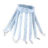 Ioensy - Octopus Heatless Hair Curlers Lazy Curlers Diadema Azul Para Cabello Largo