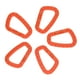 thumbnail image 3 of Pack de 5 Mosquetones para Mochilas, Gancho Llavero con Hebilla en D, Color Naranja, 3 of 3