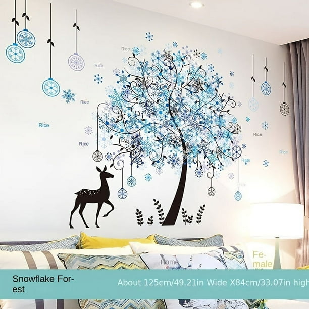 1pc 3D Three-dimensional Wall Stickers Stickers Bedroom Background Wall Room Decorations Self-adhesive Wallpaper