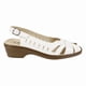 thumbnail image 1 of Sandalia New Walk Troquelada Blanca, 1 of 6