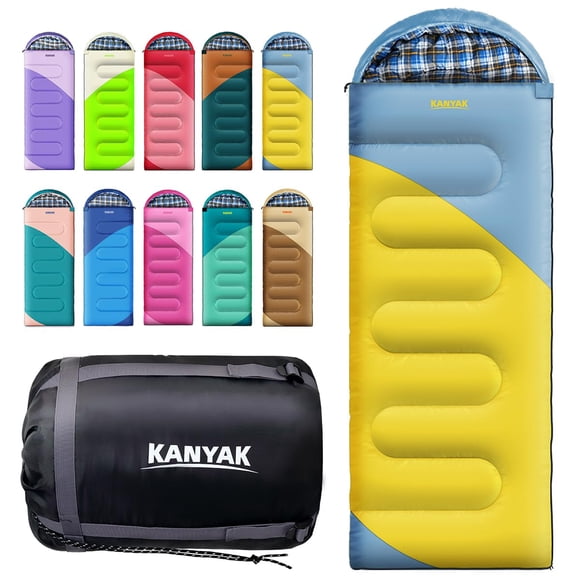 Bolsa de Dormir Kanyak Tres Estaciones 220x83 cm Cálida 1.8 kg