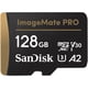 thumbnail image 1 of Tarjeta microSDXC SanDisk ImageMate Pro 128GB UHSI V30 A2, 1 of 3