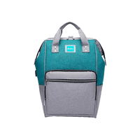 Genérico - Mochila Para Notebook Kolke Impermeable Con Puerto Usb Azul Petróleo