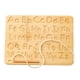 thumbnail image 4 of Tablero De Práctica De Letras De Madera Con Bolígrafo, Tablero De Ejercicio De Doble Cara Para Niños, 4 of 5