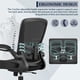 thumbnail image 3 of Silla de oficina ergonómica FelixKing giratoria con altura ajustable, 3 of 9