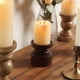 thumbnail image 1 of Candelabro de Madera Mainstays Marrón Oscuro 10 cm, 1 of 3