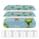 thumbnail image 5 of Comforter Set Queen Size Christmas Grinch gingerbread man Set with 2 Pillowcases for All SeasonsBedding Set 3pcs for Kids Boys Girls Bedroom Decor Bed Sheets, 5 of 5
