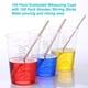 thumbnail image 5 of Vasos medidores desechables de plástico transparente graduado de 100 ml XUXU, 5 of 6