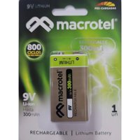 Bateria Recargable 9V 290 Mah Macrotel