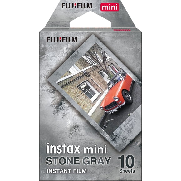 Película instax Mini FUJIFILM Stone Grey - 10 exposiciones