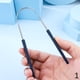 thumbnail image 1 of 1PC Tongue Scraper Cleaner Surgical Grade Pro Eliminate Bad Breath Stainless Steel Metal Tongue Brush Dental Kit For Adults, 1 of 3