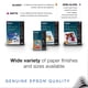 thumbnail image 2 of Papel Epson Bright White Pro S041586-4 8,5x11 (500 hojas), 2 of 5
