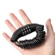 thumbnail image 1 of Cerradura del casco de la motocicleta de 2 piezas, Cerradura del casco de la bicicleta, Cerradura del cable pequeño de 4 dígitos, equipaje retráctil, cochecito, negro, 1 of 3