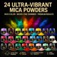 thumbnail image 2 of Polvo de mica BALTIC DAY 24 colores 10 g por frasco (240 g), 2 of 9