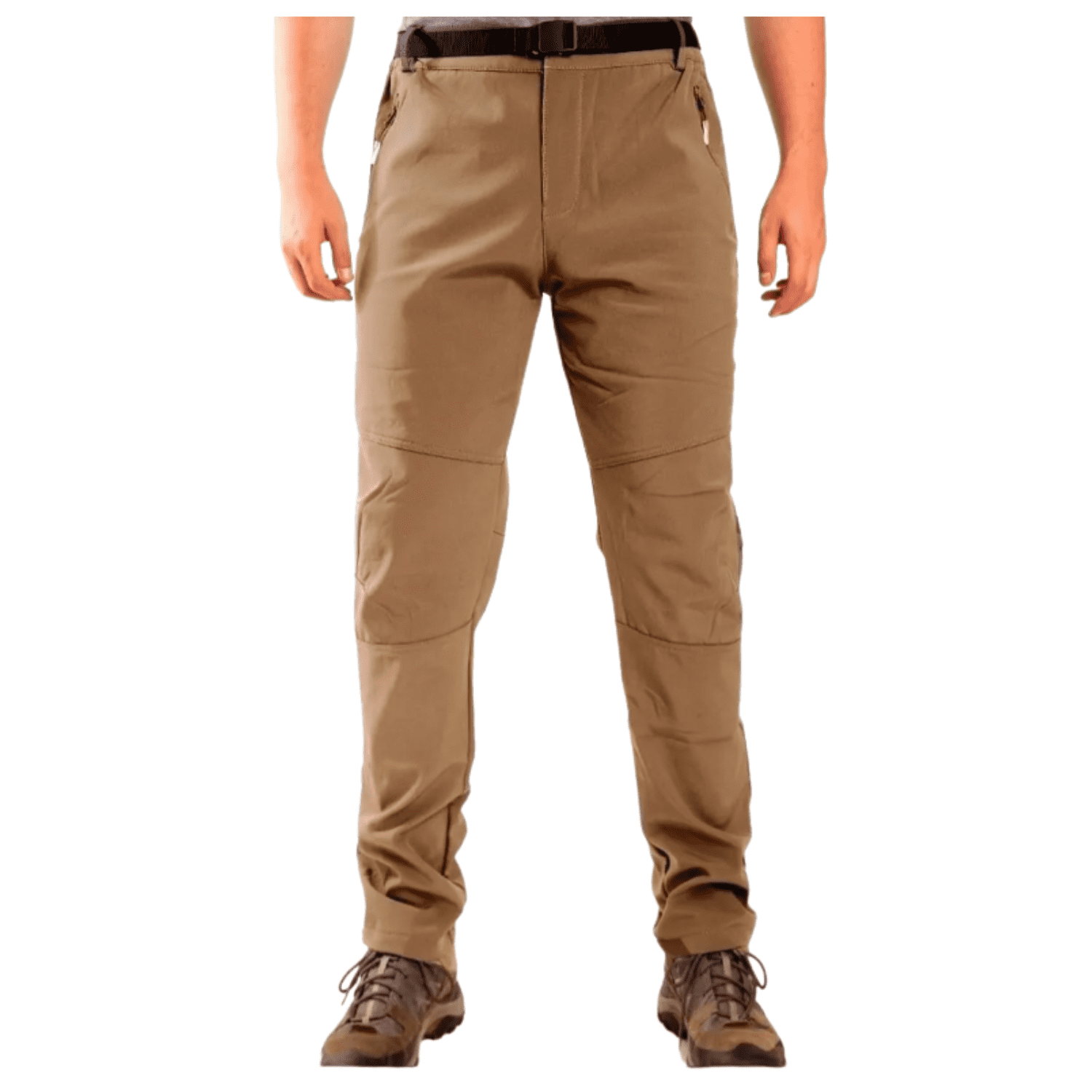 Genérico - Pantalon Softshell Hombre Termico Impermeable Con Micropolar