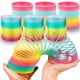 thumbnail image 1 of Paquete de 6 muelles helicoidales Magic Rainbow de Toy Liberty Imports, 15 cm, 1 of 7