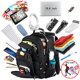 thumbnail image 2 of Mochila para portátil VECKUSON 18.4" 55L para hombre con puerto de carga USB, 2 of 7