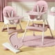 thumbnail image 1 of Baby High Chair, Children Feeding Height Convertible With Removable Tray, Multifunctional Portable Children's Dining Chair, 1 of 3