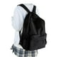 thumbnail image 1 of Mochila WEPOET Classic Basic Negra Impermeable para Mujer, 1 of 3