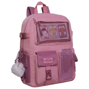Mochila Mujer Fusion K-Pop Palo Rosa Head