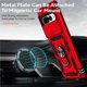 thumbnail image 3 of Funda Resistente Anillo Soporte Google Pixel 7 Pro Privacidad Cámara Montaje Magnético Rojo, 3 of 5
