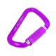 thumbnail image 2 of 30kn escalada d forma auto autobloqueo torsión carabiner puerta púrpura, 2 of 3